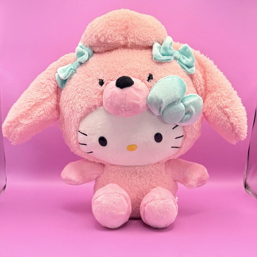 Hello Kitty Pink Poodle Plush